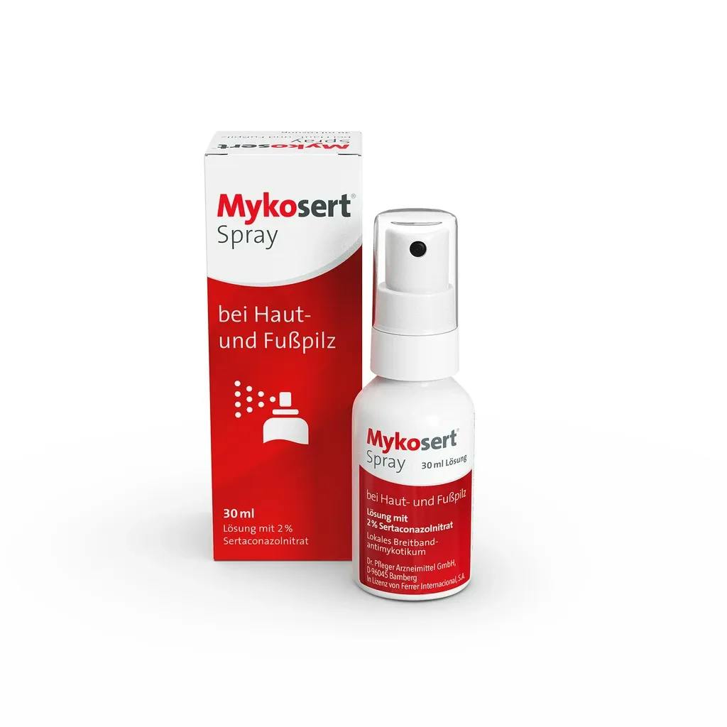 Packung von Mykosert Spray 